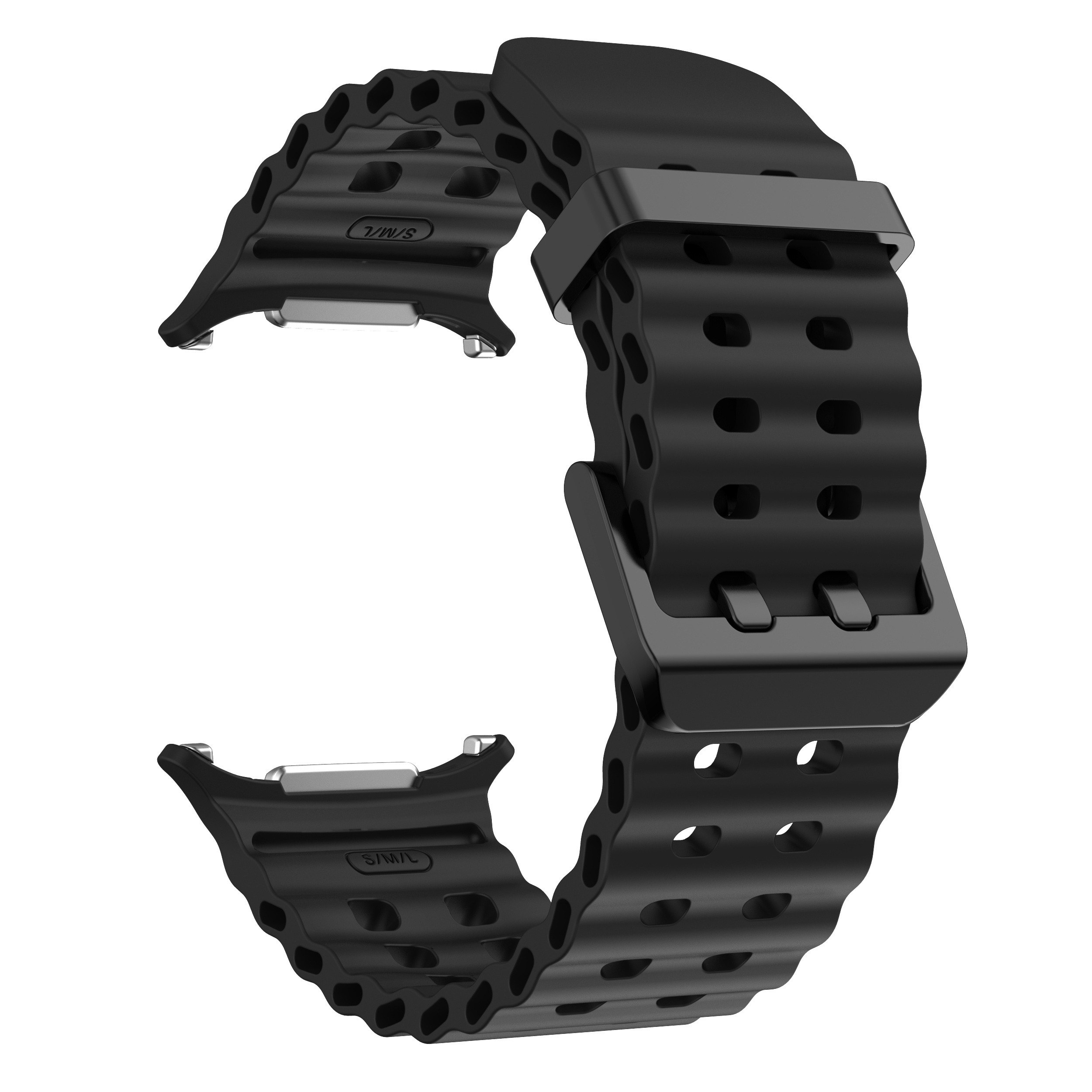 Breathable Mesh Silicone Sports Watch Strap For Watch7 Ultra Smartwatch