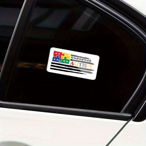Autsm Awareness Heart Car Truck Decal Stcker