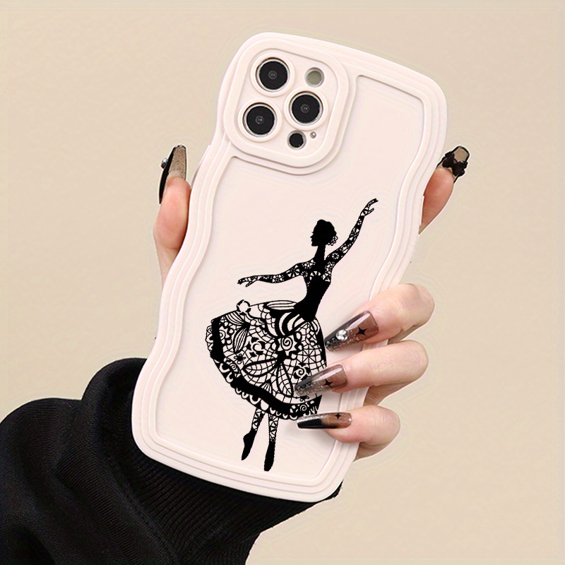 black ballet dancer phone case 15 15pro 14 pro - Temu Australia