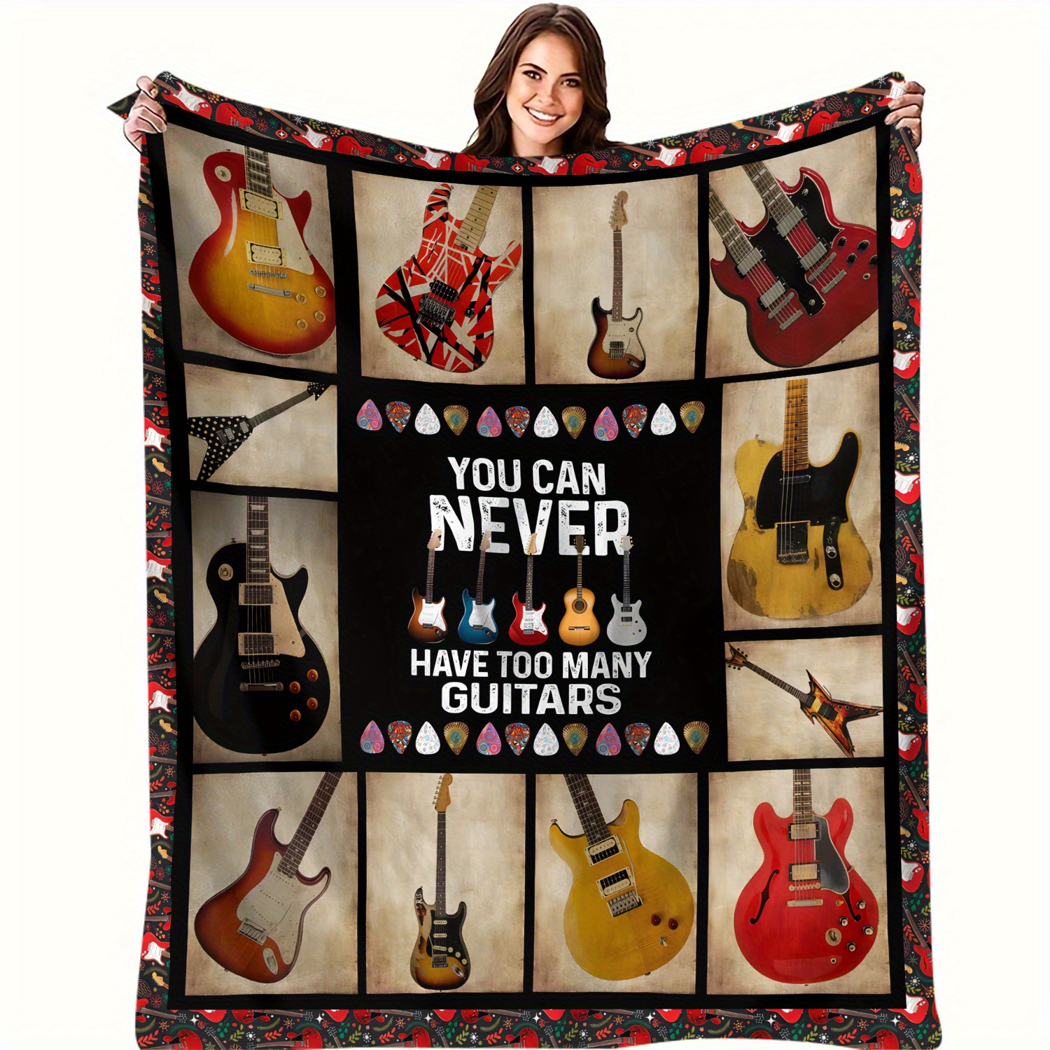 

Guitar 's Blanket: For Any - Fleece, , - Use