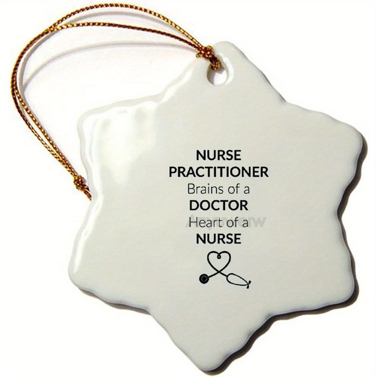 

Nurse Practitioner Ornament, Nurse Practitioner Ornaments, Nurse Practitioner, Nurse Ornaments Snowflake Ceramic Christmas Ornaments Gifts For Christmas Holiday