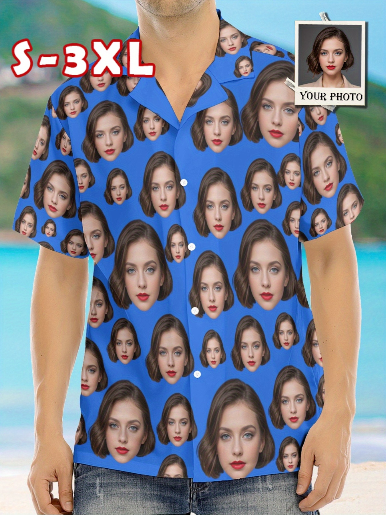 Customized Face Shirt Maker Customized Face Shirt Custom Photo