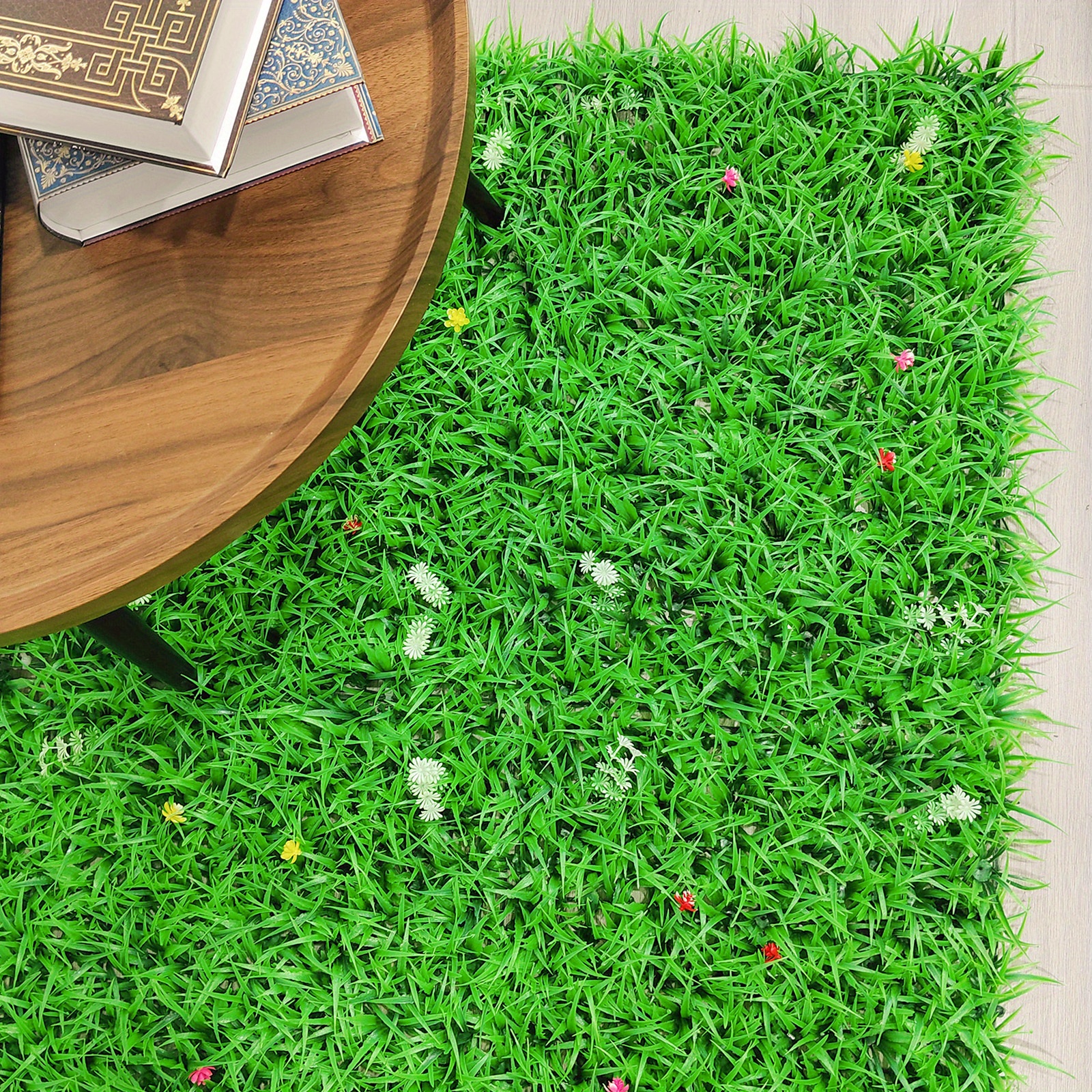 1/2/3pcs Seedling Turf Artificial Plant Backdrop Lawn Floor Mat Garden ...