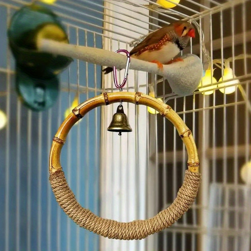 Клетки и гнезда: Bamboo bird cage