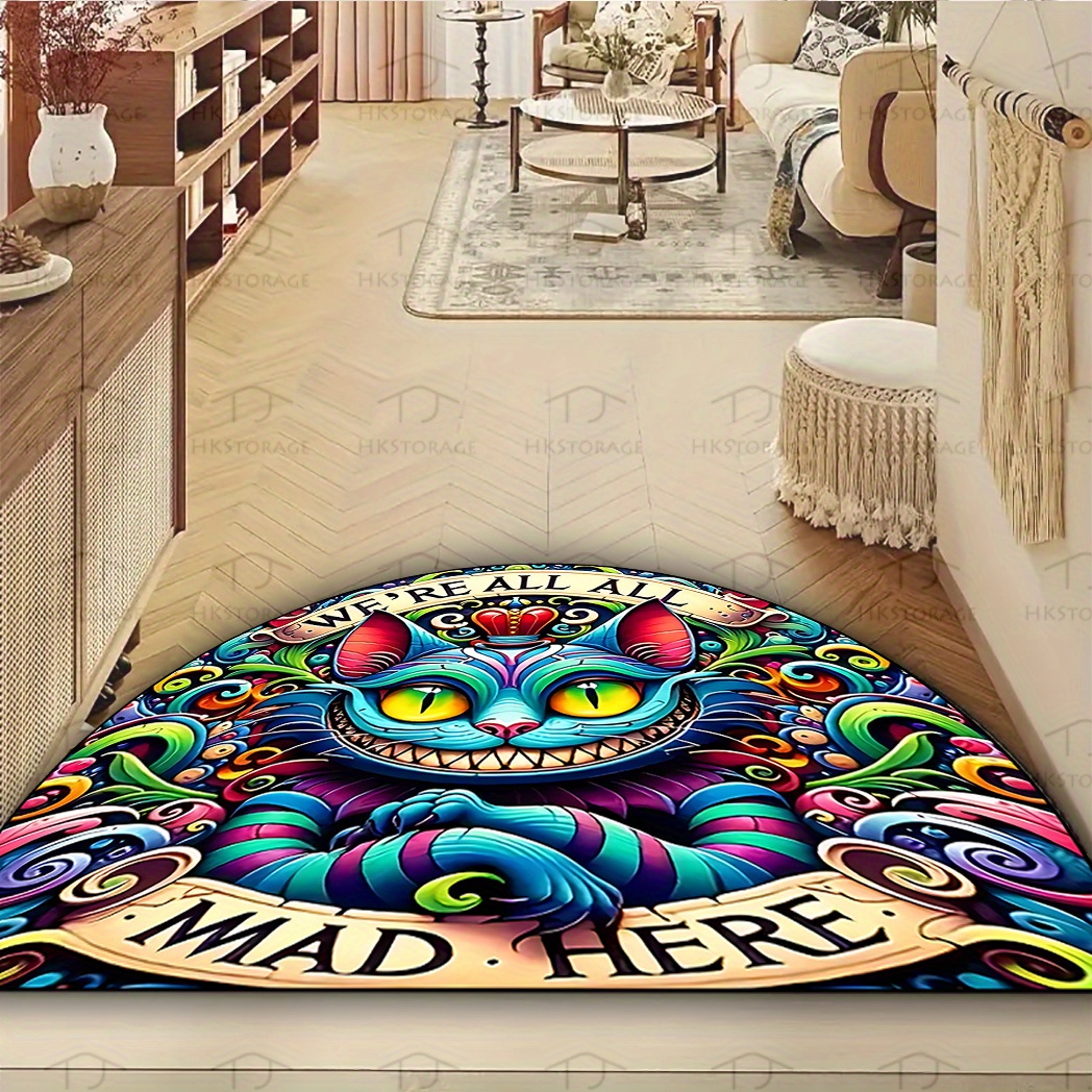 1000g m golden diamond velvet 1pc mad colorful cheshire cat - Temu