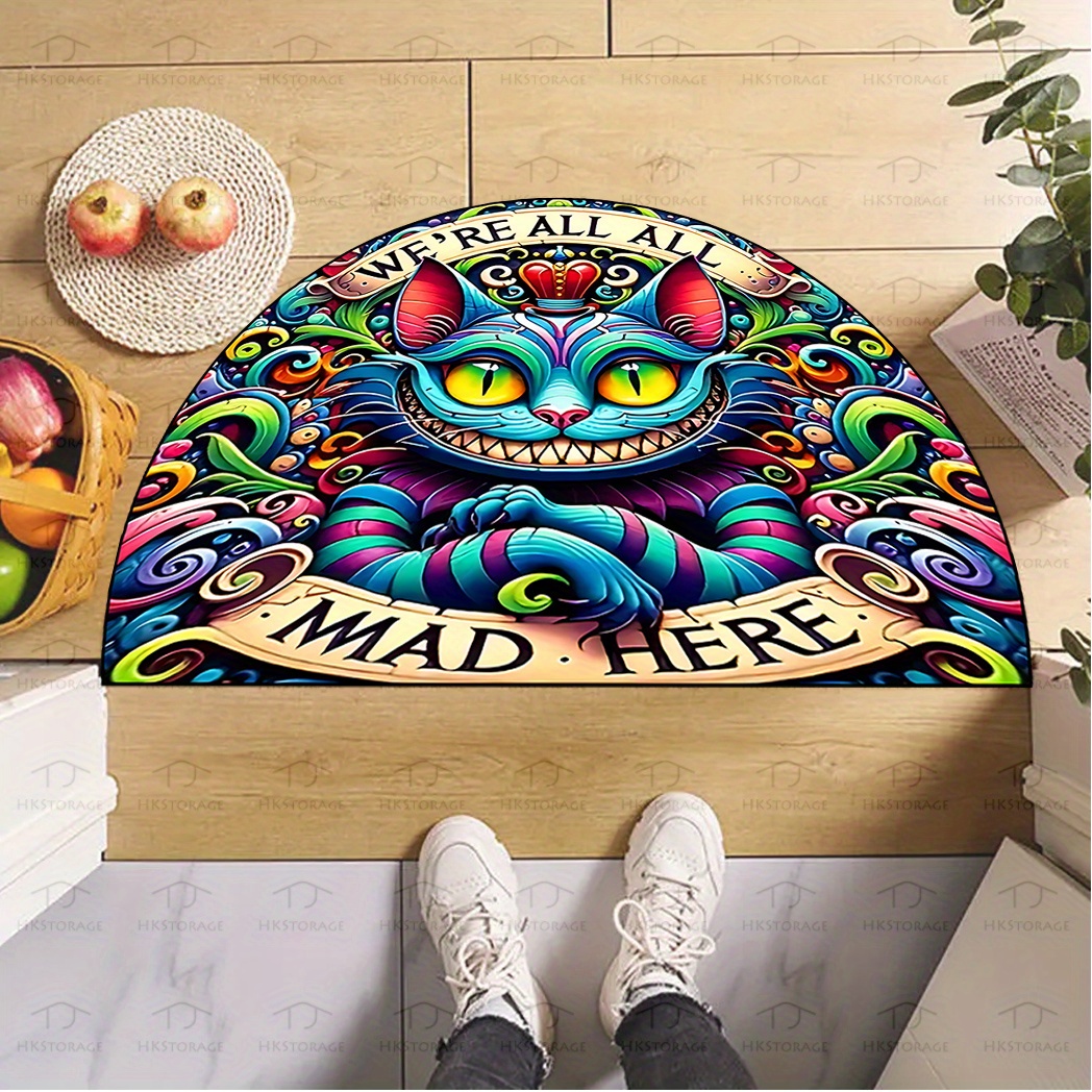 1000g m golden diamond velvet 1pc mad colorful cheshire cat - Temu