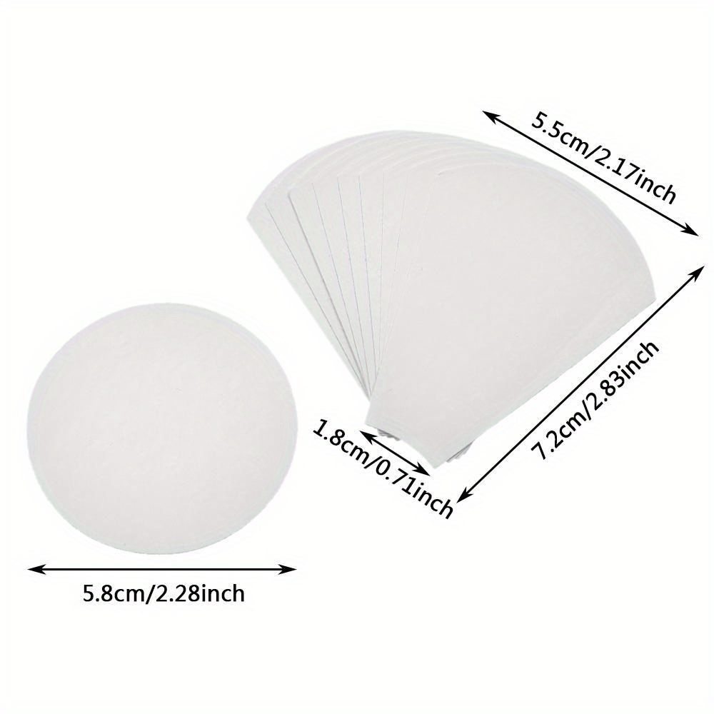 Image of 1 Set Petal-shaped Handmade Diy Template Flower-shaped Cardboard Petals 40pcs Round Flower Core 4pcs