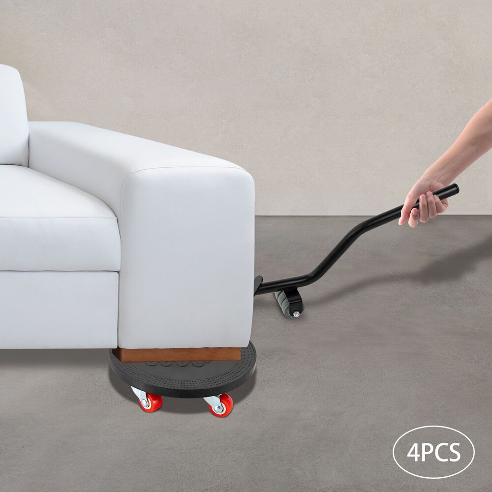 TEMU 360Â° Rotating Furniture Castors With 6 Transport Wheels, Furniture Transport Wheels Set, Furniture Lifter And Furniture Roller With 4 Furniture