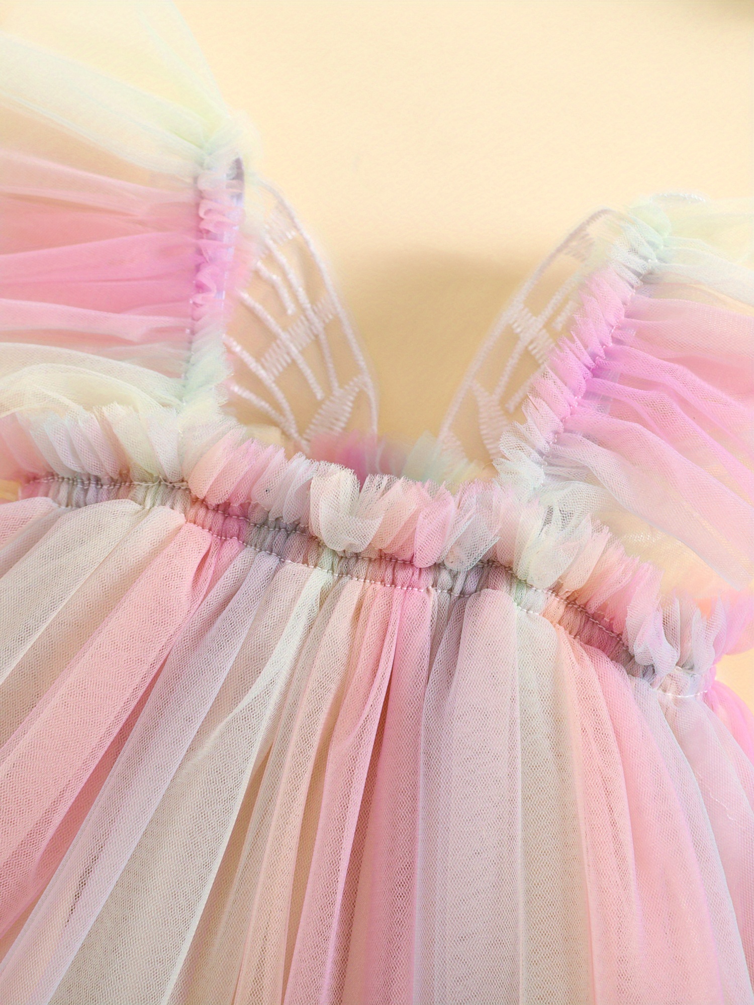 Rainbow Tutu Tulle Skirt Infant Tutu Skirt For Baby Girl Toddler
