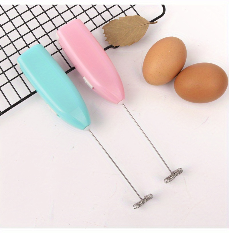     egg beater and milk frother suitable for coffee   mixer kitchen accessory mini portable mixer cooking tool details 6