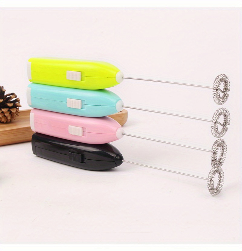     egg beater and milk frother suitable for coffee   mixer kitchen accessory mini portable mixer cooking tool details 7