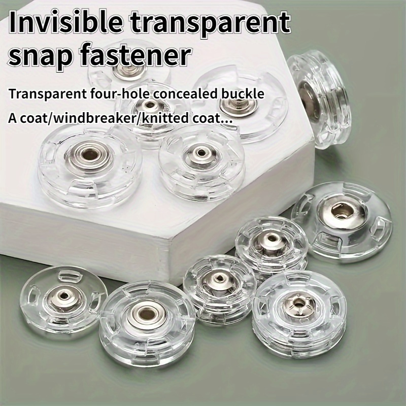 

20pcs Snap For & Cardigans - , Round Fasteners To Slipping