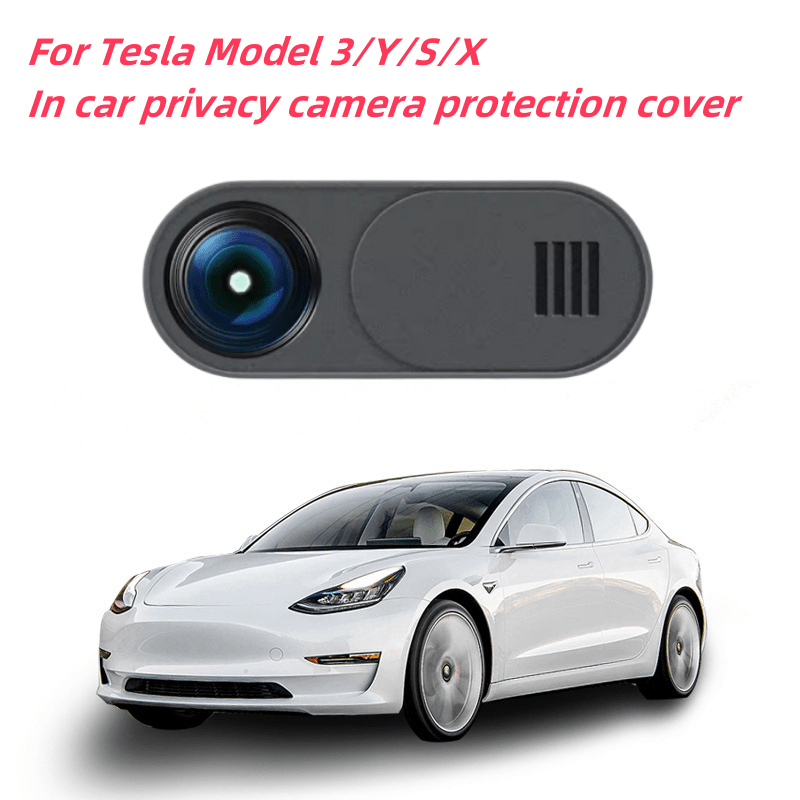 

Pour Tesla Model 3/Y/S/X Cache de caméra de confidentialité - Décoration intérieure de protection pour les caméras de voiture