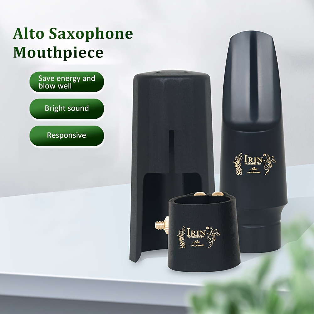 

Irin Nd252 Saxophone Mouthpiece Set Cap And - , , & Rustproof