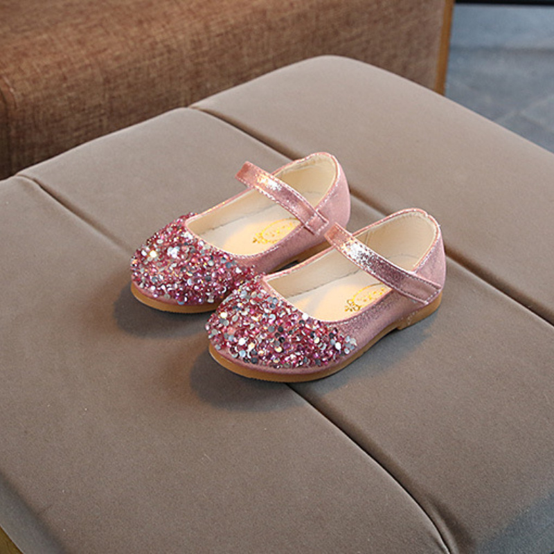 baby girl glitter sequined princess shoes children - Temu Mexico
