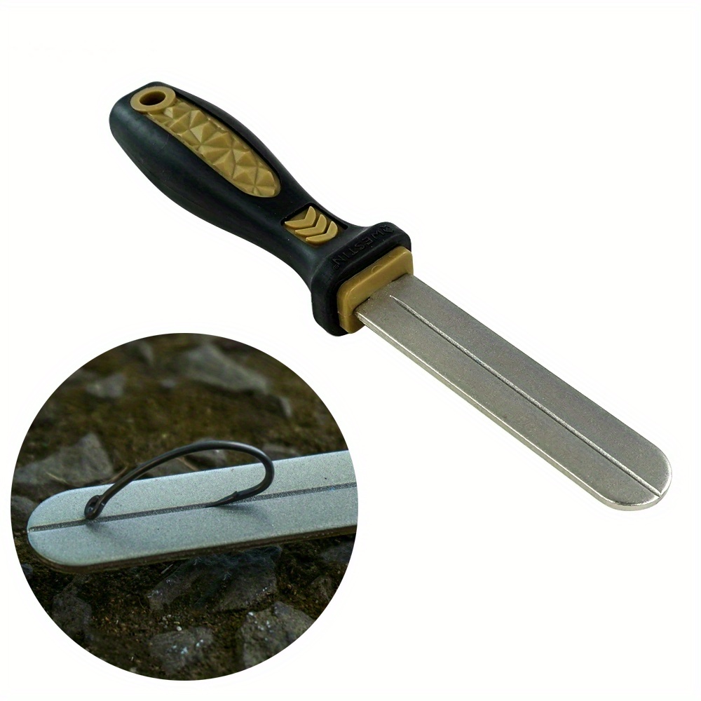 

1pc Fishing Hook Sharpener Portable Stone Sharpen Tools For Outdoor Fishing Accessories