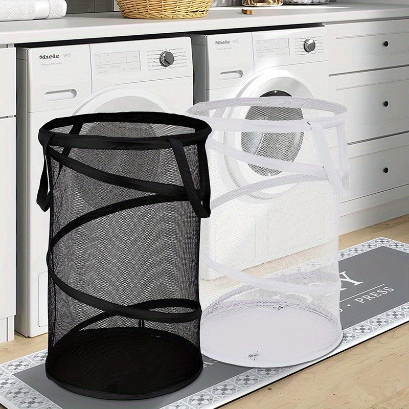  ular   a high capacity   up laundry basket foldable portable and mesh is   storing dirty laundry details 1