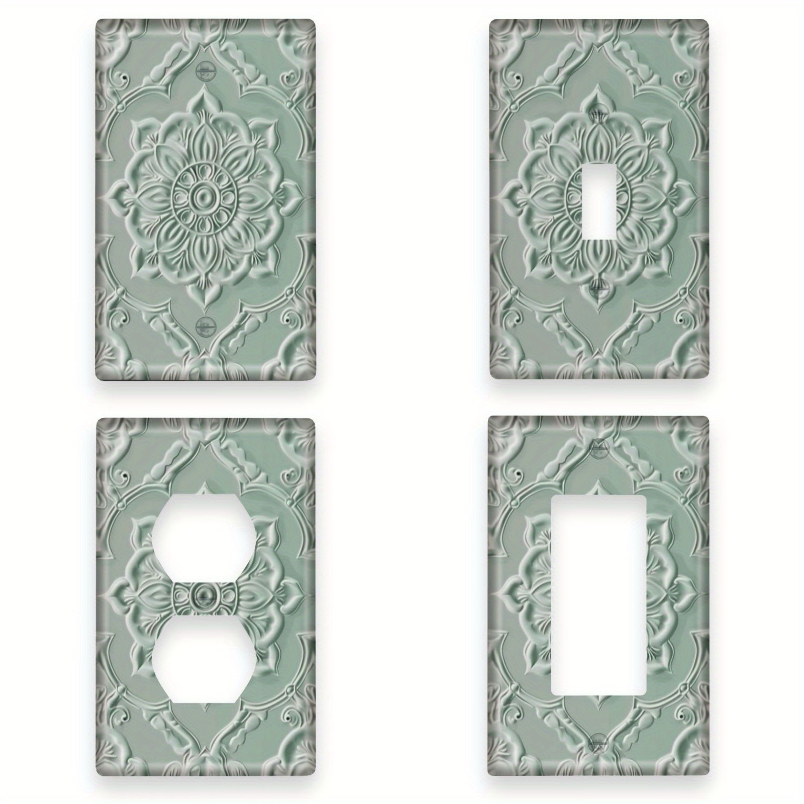 

& Antique Light For Switch Cover - Decorative Wall Plate For Bedroom, Bathroom, Kitchen