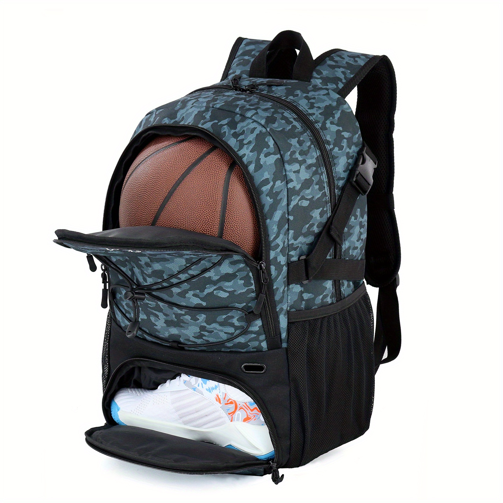Sacs Cadeaux Basket Avec Cordon - Lot De 12 - Tissu Polyester 25x30cm - Idéal Bonbons, Petit Matériel Sport - Déco Fête Anniversaire