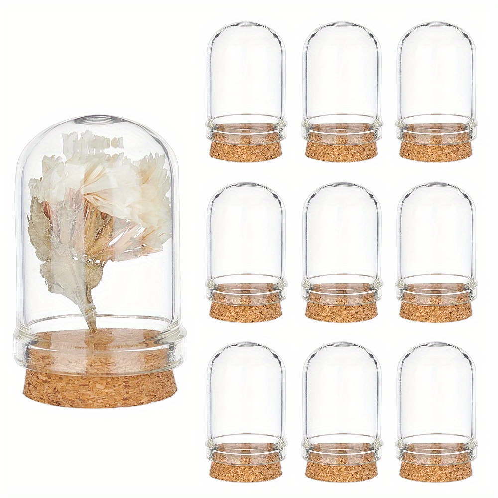 

10pcs Jar Set - Clear For , Art & Favors, 0.86x1., Jewelry Making Display & Supplies, Beading&jewelry Making