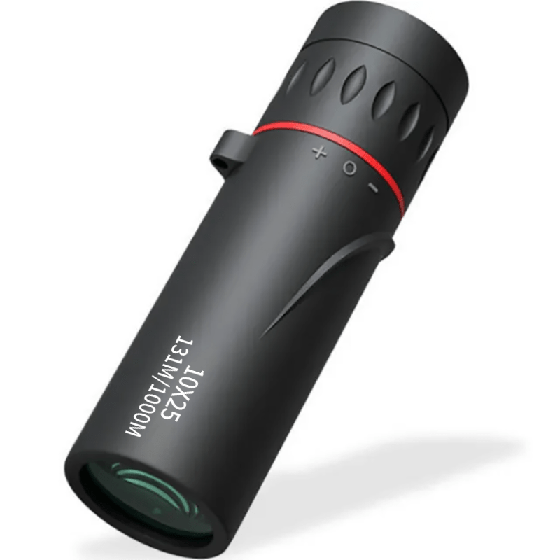 TEMU Afterwave 10x25 Long Range Adult Monocular Telescope, 10x Mini Powerful Monocular Telescope For Adults, Durable Telescope Hiking Equipment