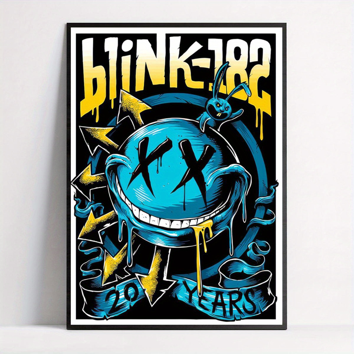 Blink 182 ポスター フレーム付き 低けれ
