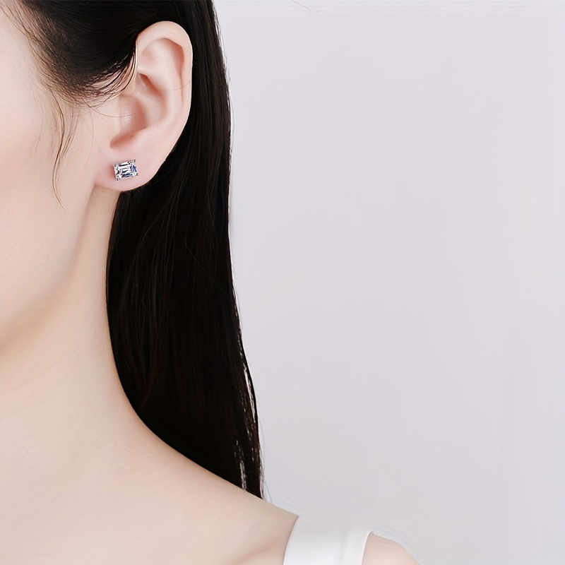 Eternal Earth 925 Sterling Silver Moissanite Earrings