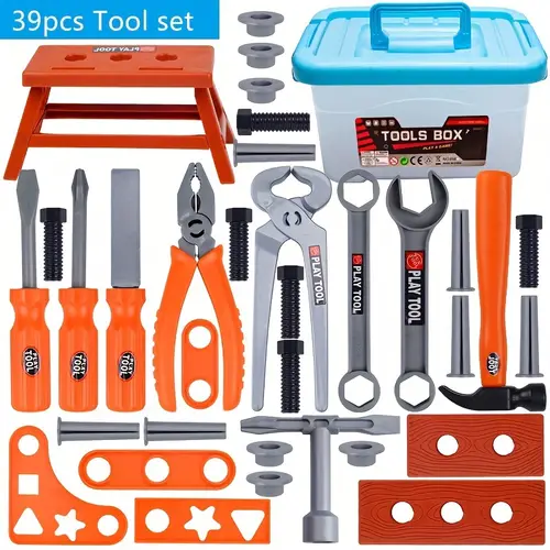 childrens toolbox set electric toy drill baby simulation repair tools repair construction studio toys mens and womens toy gifts