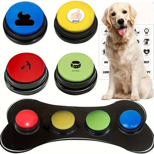 dog button pet communication button pet training buzzer dog button dog training artifact