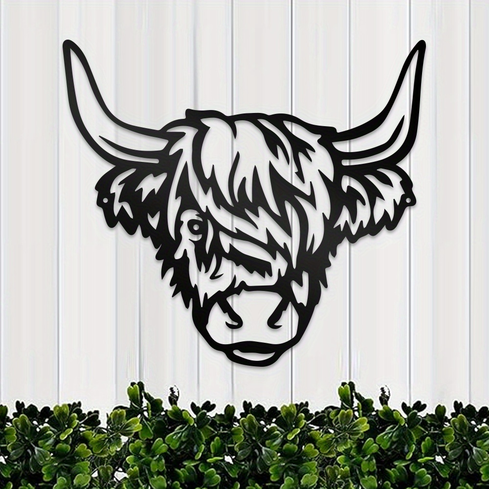 

1pc - Cow , For , , Decor