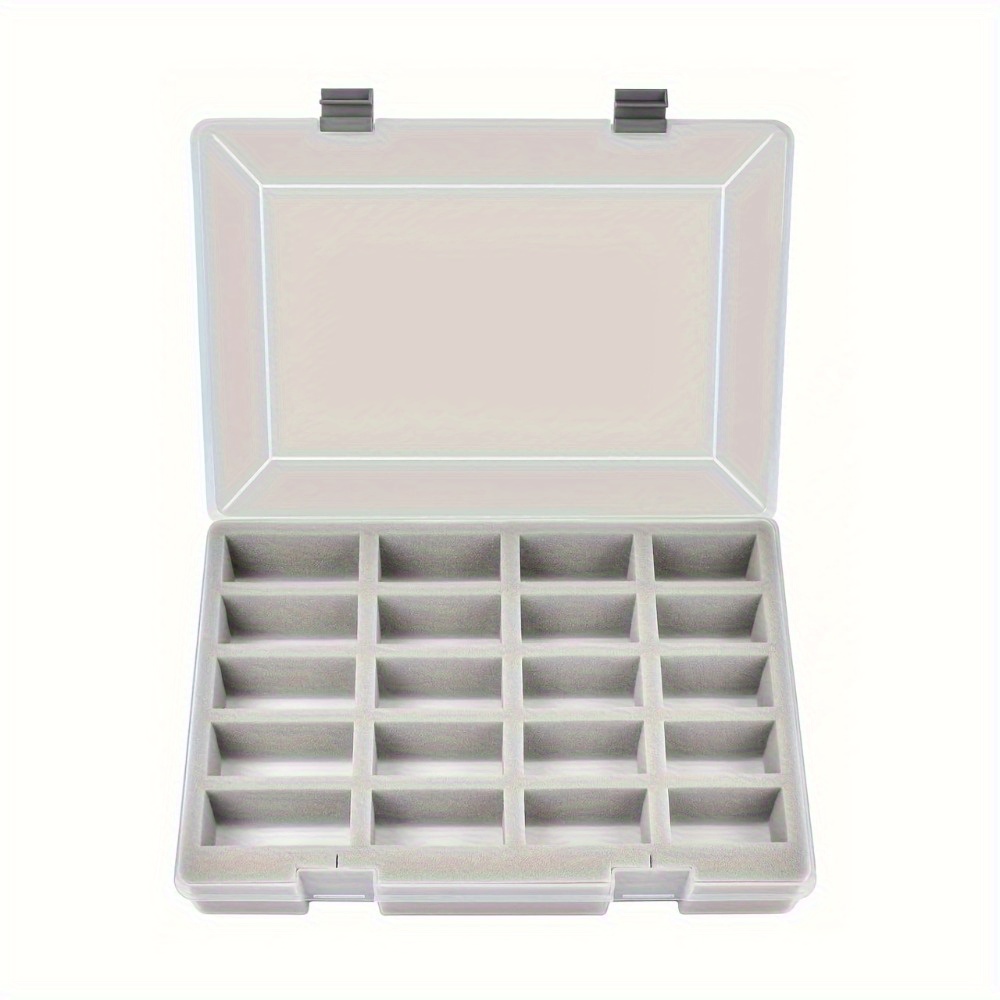 Image of Case Compatible For Wheel Cars, Wheel Cars Organizer Storage Container Holds Car 20pcs. Display Carrying Holder With 4 Size Of Slots (box Only)