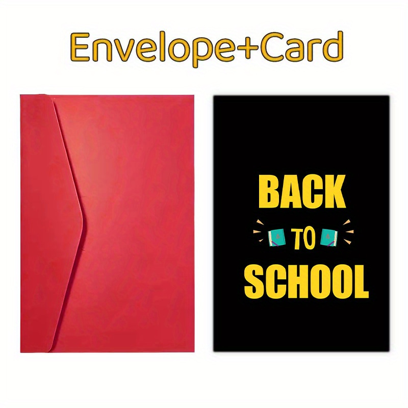 School Greeting Card Envelope – Universal - Temu