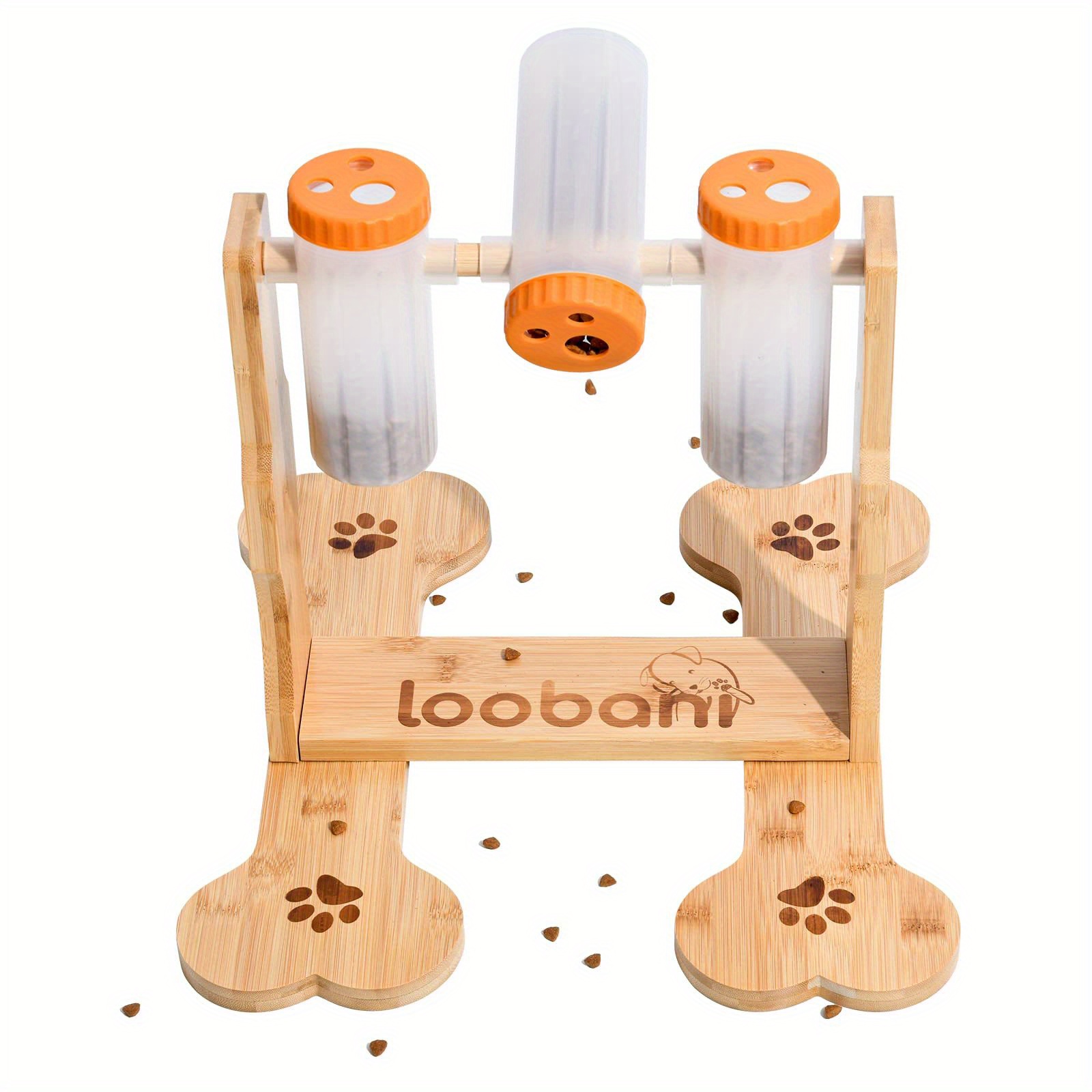 

Dog Puzzle Toys Wooden - Interactive Toys For Boredom, Iq Training And Mental Brain Stimulation, Treat Dispensing Toys/ Toys/ Food Slow Feeder Small To Large Dogs