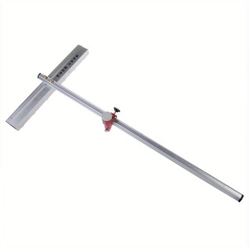 

Precision T-type Glass Cutter Tool, 23.6" Aluminum Alloy, Portable For Stained Glass & Crafts, Durable Metal Construction