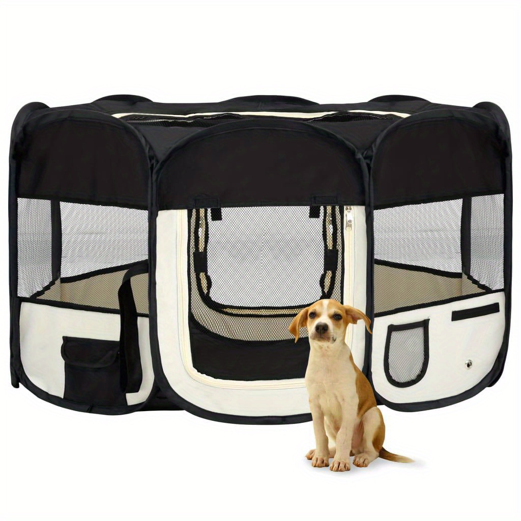 Collapsible Dog Playpen Portable Lightweight Pet Enclosure Temu