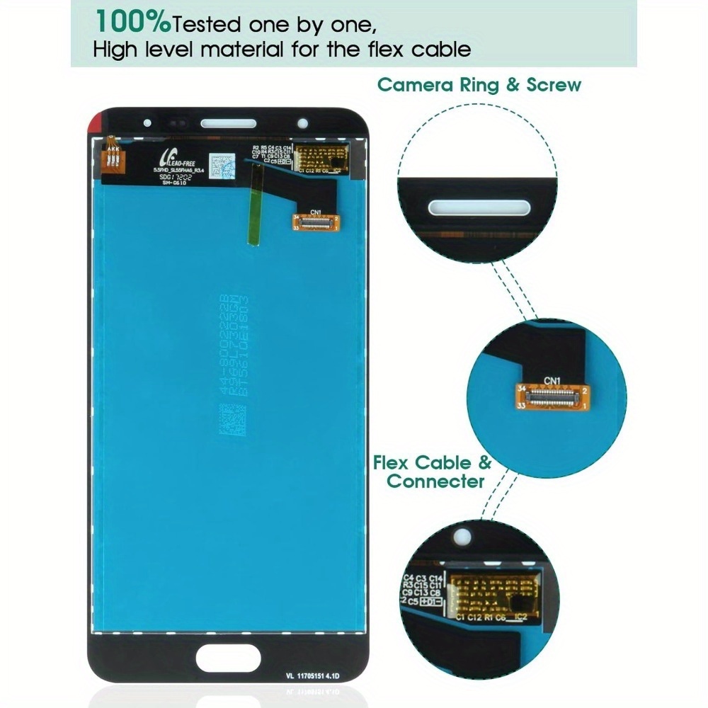 Glass Samsung Galaxy On7 Prime Motherboard Price Replacement Lcd Temu