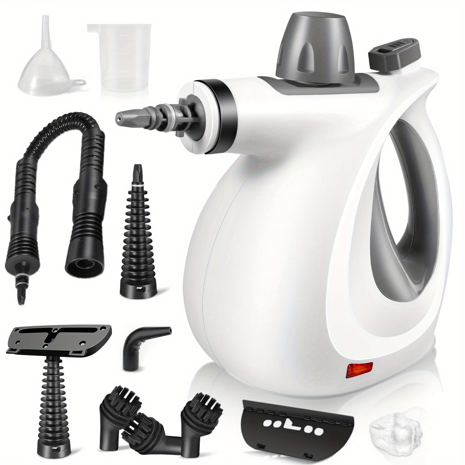 BAUSATZ Steam Cleaner For Home Use Handheld Steamer For Car Detailing Portable Steamer For Cleaning Hand Held Steamer 2500W (U.S