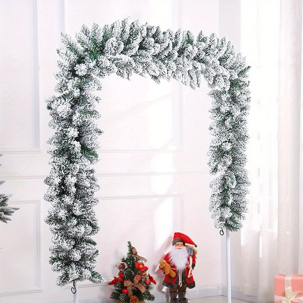 

1pc, Christmas For , , And Fireplace Decor - 9ft For Falling For Christmas Fireplace, , Decoration