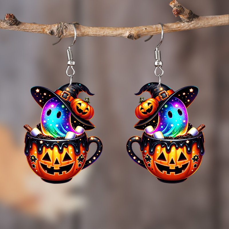 

Halloween Hat Cup Drop & - , Steel , Non-feather, All For & - , No , - 1pair