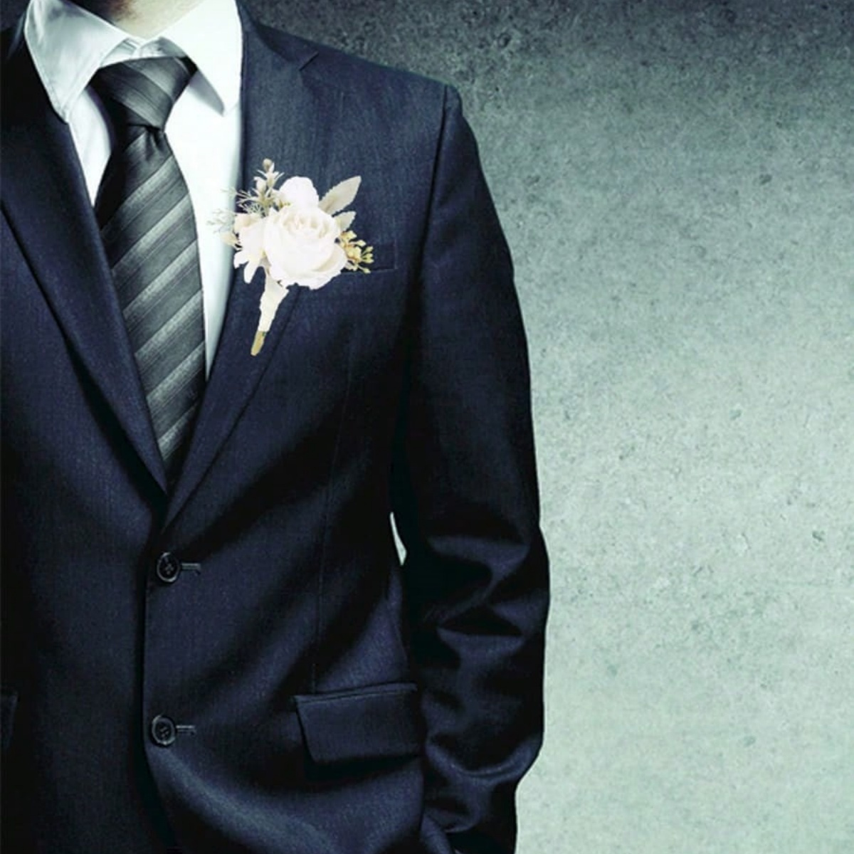 4pcs artificial flowers wrist corsage boutonniere set groom - Temu