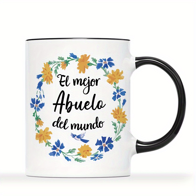 TEMU 1 Piece, 3a Grade, Grand-ma A Woman Who Is Far Too Young, Sweet Mug For Grandma, 11 Oz Ceramic Mug, Gift Coffee Drinkware, Best Birthday/ House Living/ Party Gift Of Tea Cup, Gift Tea Cup