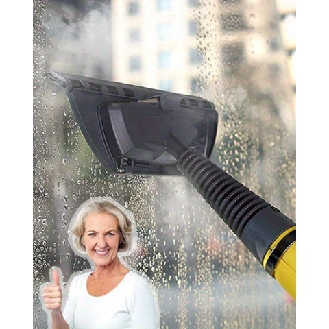 Handheld Steam Cleaner For Home With 12 Accessory Kit, Multipurpose Portable Upholstery Steamer Cleaning With Safety Lock To Remove Grease, Grime, And More