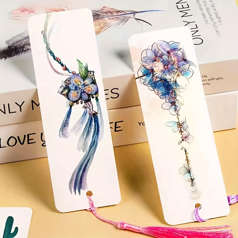 

25pcs 300gsm Watercolor Bookmarks For Diy , & Art