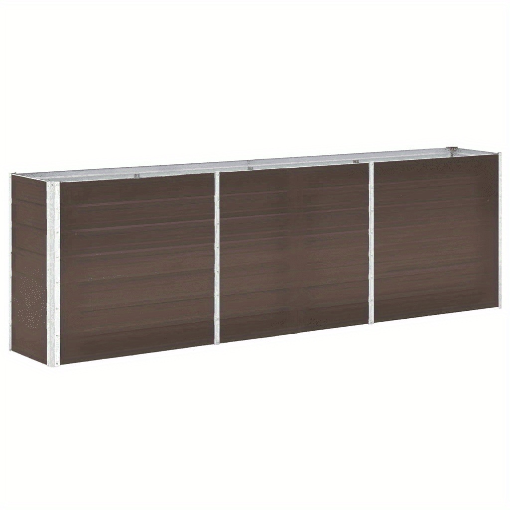 

Galvanized Steel Brown Garden Highbed
