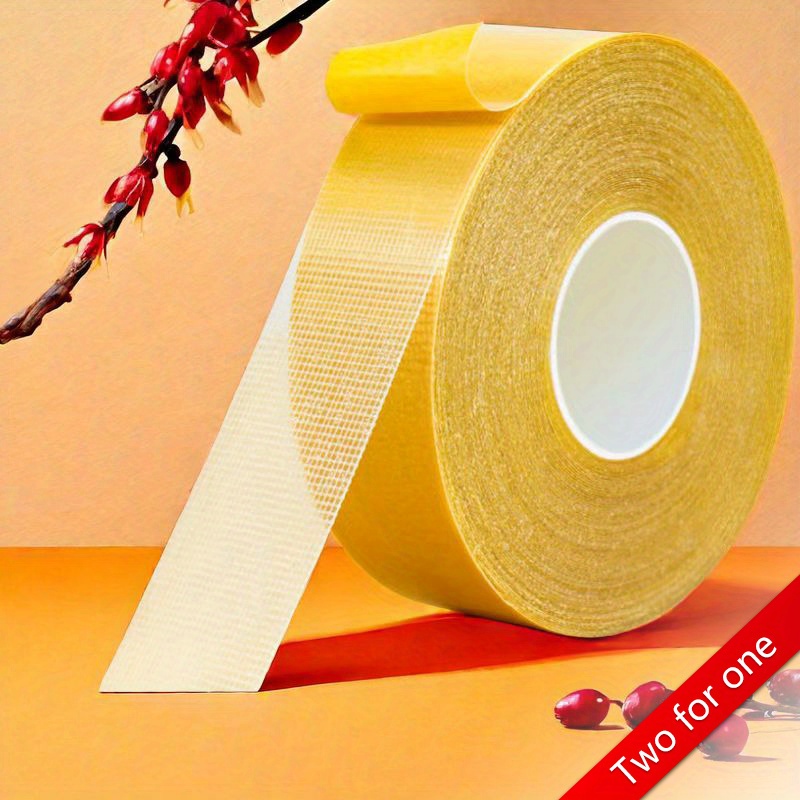 

Free - 2pcs High-strength Double-sided Tape | Multi-surface Adhesive For Carpets, Mats, Wallpaper & Balloons | Waterproof, Non-slip, Residue-free Synthetic Rubber