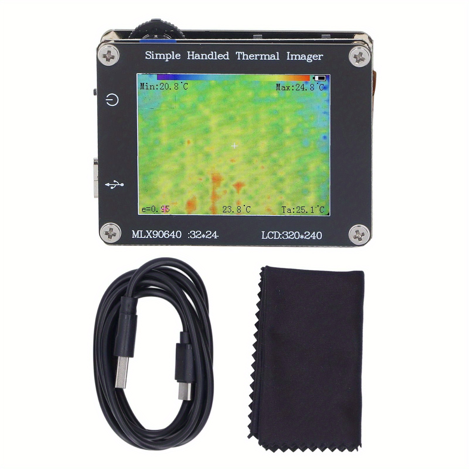 

Thermal Imager Inf Rared Camera 2in Screen ‑ 40 ℃ To 300 ℃ Handheld Multifunctional Thermal Imager