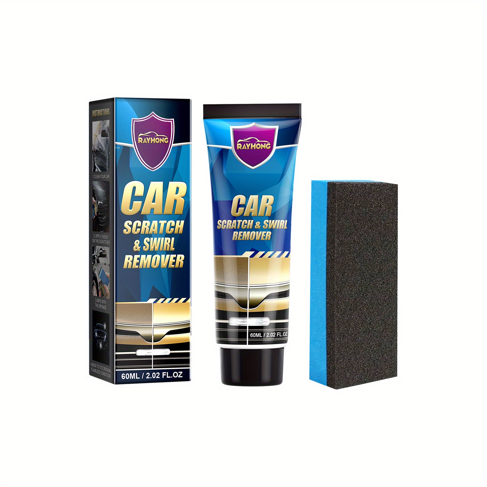 TEMU Car Repair Paste Car Maintenance Refurbishment Paint Polishing Paint Repair Paste