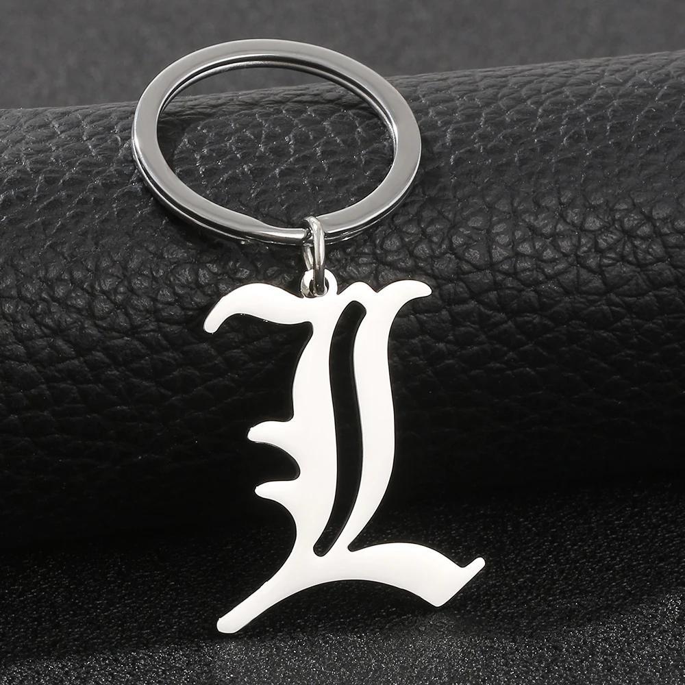 

Single Piece Stainless Steel Anime-inspired Keychain, Pendant, Punk Badge, Decorative Key Ring With Ring , For Backpack & Car, Ideal For Halloween & Anime Fans