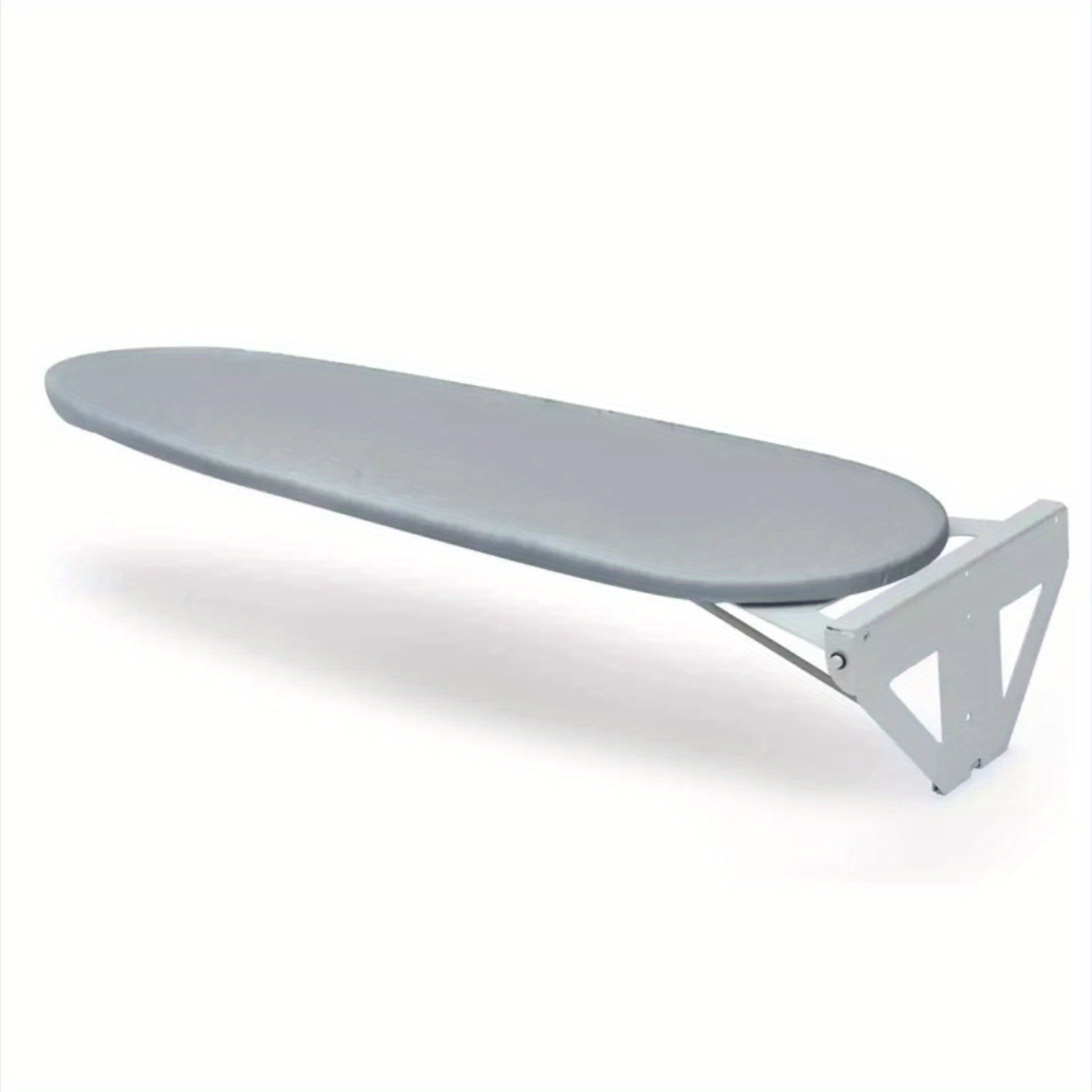 Image of Ironing Board Wall Bracket Rotatable By 90° Wall Ironing Board Foldable With Cotton Cover