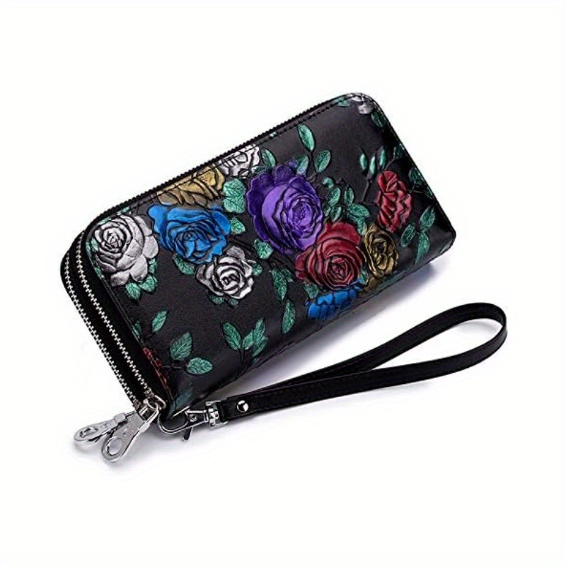 

New Women' Long Zipper Multi-functional Retro - Handbag Large Capacity
